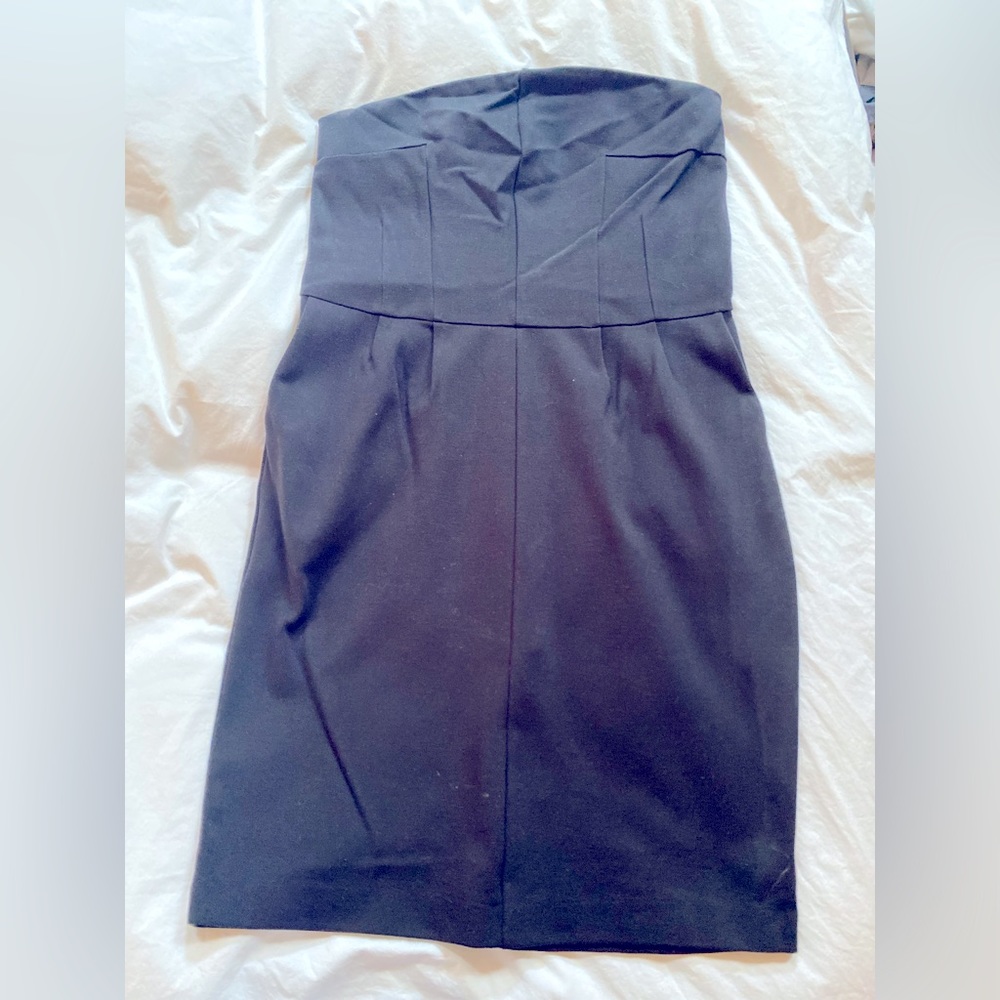 Express black mini dress with light boning‎ - medium